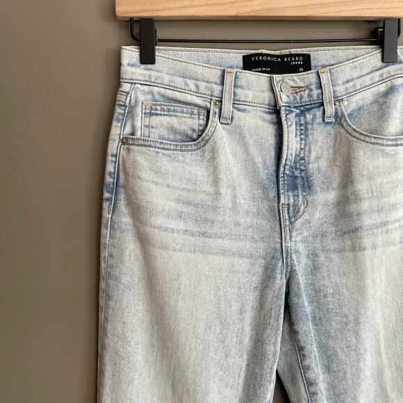 VERONICA BEARD Sheridan Exaggerated Flare Jeans Size 25 High Rise Stretch Chic - Picture 6 of 16